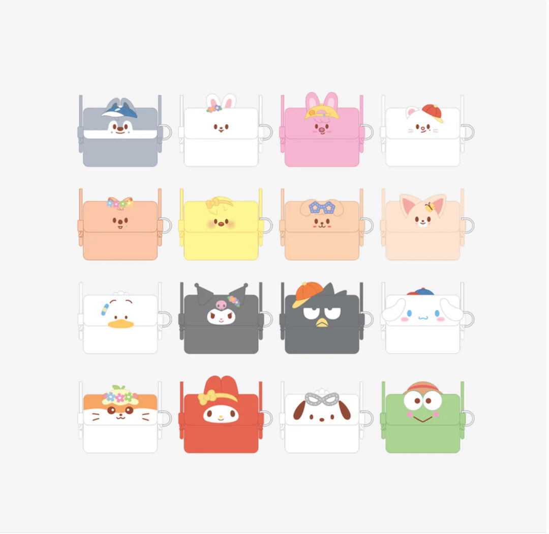 Straykids: Skzoo x Sanrio Characters - Card Wallet Cross Bag [Pre-Order]