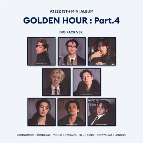 ATEEZ - GOLDEN HOUR : Part.4 Digipack Ver.