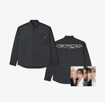 Stray Kids: RUN IT Merch - Check Shirt [Pre-Order]