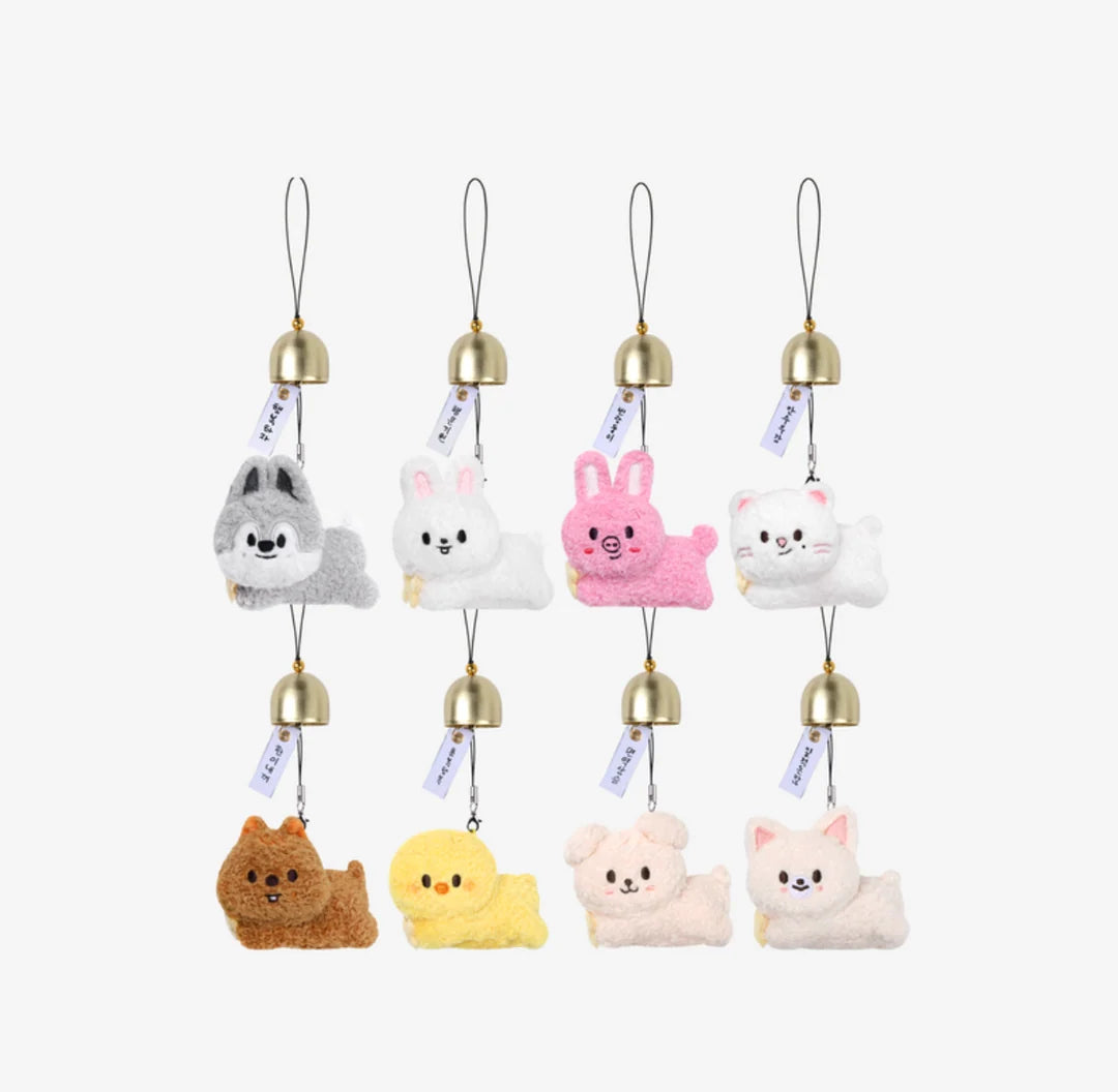Stray Kids: RUN IT Merch - Skzoo PLush Door Bell Keyring [Pre-Order]