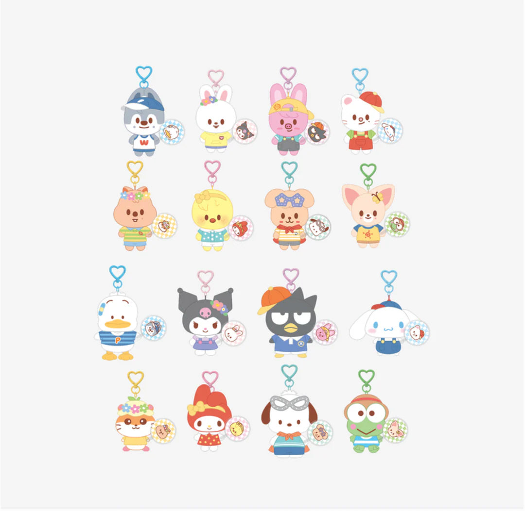 Straykids: Skzoo x Sanrio Characters - 10cm Pickett Plush Keyring [Pre-Order]
