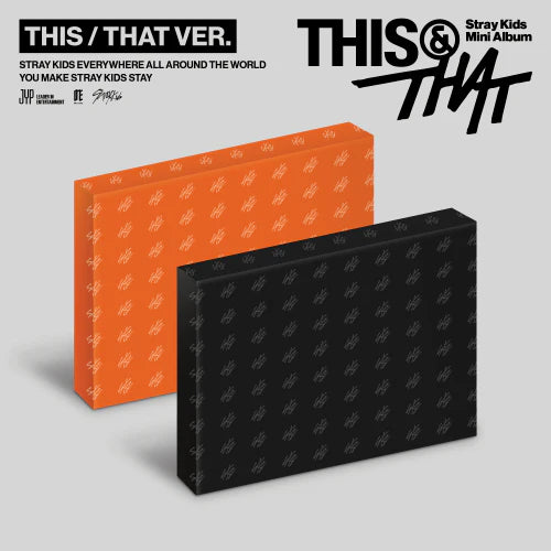 Straykids: THIS & THAT Album: Standard THIS VER. / THAT ver. [Pre-order]
